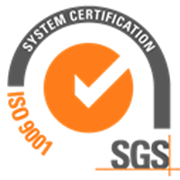 ISO 9001 Zertifizierungssiegel (SGS)